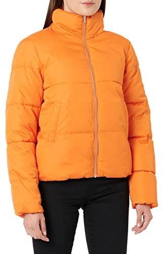 Vila Damen Vitate L/S Short Buffer Jacket - Noos Jacke, Burnt Orange, 38 EU