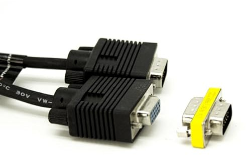 Cable VGA PROLONGADOR – Adaptador Phoenix MACHO MACHO 5M NEGRO