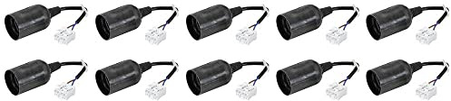 Sygonix SY-4995230 Lampenfassung E27 10er Set 230 V 500 W mit Klemmanschluss