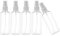 predolo Lot de 5 Vaporisateurs Vides pour pour Barbier, Jardinage, Clair, 100 ml