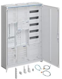 Hager ZB33SET15LK Komplettschrank Aufputz Inhalt 1St.
