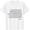 Alice im Wunderland Zitat T-Shirt