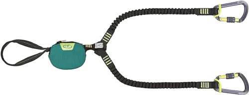 Climbing Technology Classic-K Compact, Via Ferrata Unisex Adulto, Verde, Taglia Unica