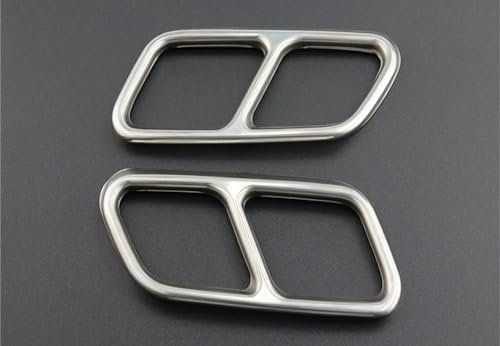 ANram Endrohrabdeckung Auspuffblende Für Mercedes Benz GLK X204 CLS W218 Class,Schalldämpfer Auspuffrohrabdeckung Trim Car Styling Externes ZubehöR