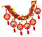 MagiDeal Bannière du nouvel an chinois 2024, décoration suspendue pour Festival de printemps, pendentifs de porte pour vacances, bureau, cuisine, intérieur et, c