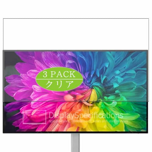 VacFun 3 Pezzi Pellicola Protettiva, compatibile con Philips 27E2F7900 27 Monitor Screen Protector Protezioni Schermo (Non Vetro Temperato)
