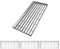 NATOTELA Rejilla de 240 x 600 x 25 mm, escalón de 3 pisadas, galvanizado, antideslizante, adecuado para escape, fábrica, escaleras exteriores, sótano, taller, zona industrial, jardín, granja