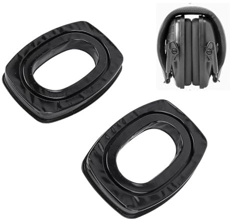 Gel Ear Pads for Howard Leight Earmuffs, Replacement Gel Ear Cups with Rugged Construction for Impact Sport