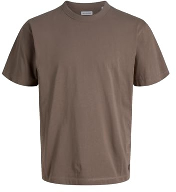 JACK & JONES Male T-Shirt Einfarbig T-Shirt | T-shirt