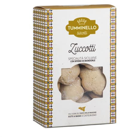 Tumminello | Zuccotti Ripieno Mandorle | Specialità Siciliana Dolce Mandorle | Dolci Morbidi alle Mandorle | Dolce Artigianale con Mandorle