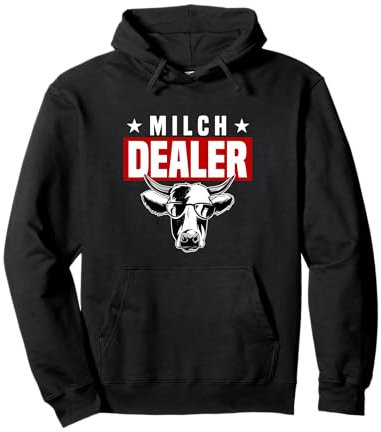 Milch Dealer Coole Kuh Sachen Gadgets Bauernhof Landwirte Pullover Hoodie