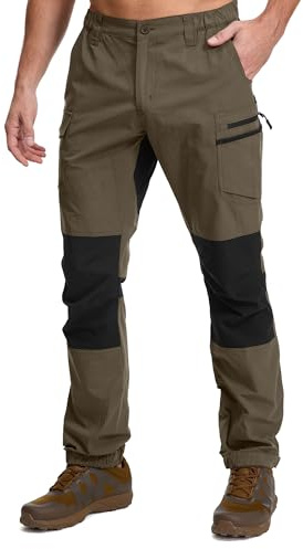Jogwits Wanderhose Herren, Atmungsaktiv Taktische Hose Herren | Wasserdicht Outdoor Hosen für Herren, Jagdhose Arbeitshosen Männer, zum Outdoor-Aktivitäten