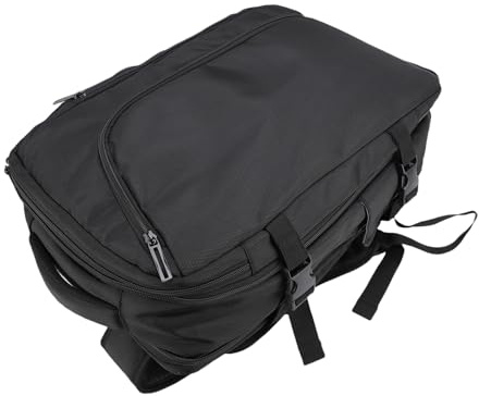 Qcwwy Sac à Dos Multifonctionnel, Extensible de 36 à 55 L, Grande capacité avec Séparation Humide et Sec et Poubelle Chaussures Dédiée, pour les Voyages D'affaires et les