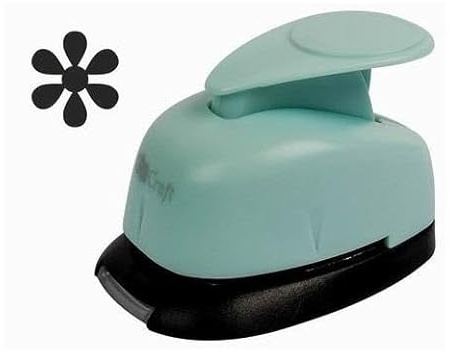 dpCraft Motivstanzer Motivlocher Papierstanzer Stanzer Locher 1,6 CM BLUME