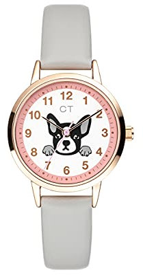 Cool Time Mädchen Kinder Armbanduhr (Grau)