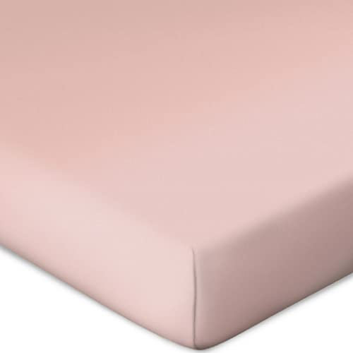 Bassetti Spannbetttuch für Boxspringtopper Uni Farbe Rose P5/746 Größe 90x190 100x220cm