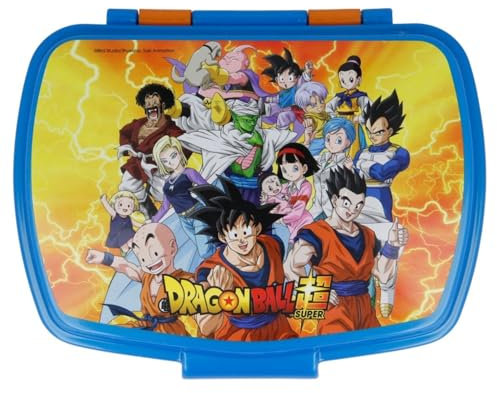 ALMACENESADAN 2729; vuelta al cole Dragon Ball; sandwichera rectangular; producto libre de BPA