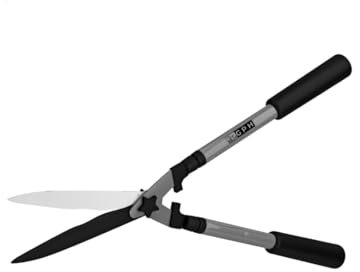 Extendable Garden Shears - Telescopic Hedge Shears, Adjustable Hedge Clippers with Giant Blade, Efficient Trimming Boxwood, Bushes, Extends from 66 to 85cm