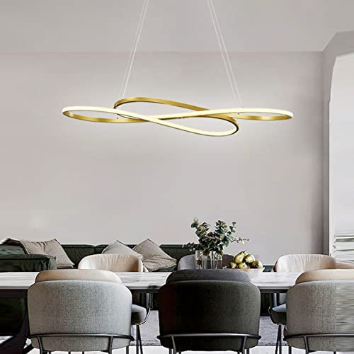 Lanekd Esstisch Esszimmer Lampen LED Pendelleuchte Hängelampe 6500K Küchen Wohnzimmer Hängend Leuchte Modern Höhenverstellbar Kronleuchter für Schlafzimmer Couchtisch Deko Deckenlampe Weißes Licht