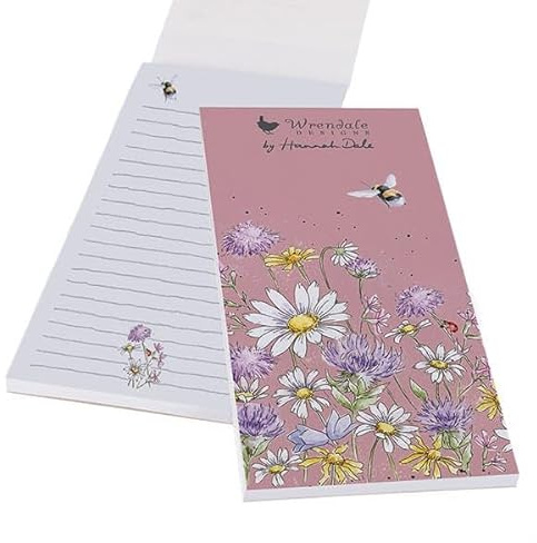 Wrendale Designs Bee Shopping Pad - Just Bee-cause