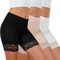 Tuopuda Damen Unterhose Unter Rock Kurz Hose Spitze Slips Anti-Chafing Shorts 1/3er Pack Boxershorts Miederhose Unterkleid Taillenslip Weichem Panties Leggings mit Spitzenbesatz, A-Mehrfarbig, L