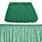 OLYCRAFT 10m Nähen Fransen Borte Grüne Fransenborte Spitze Lampenschirm Dekoration Trim Für DIY Kleidung Handwerk Latin Kleid 155mm Breit