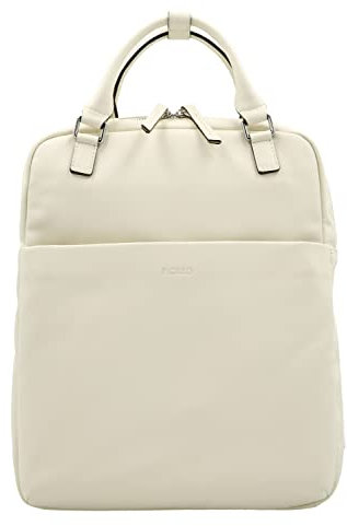 Picard Rucksack Timeless für Damen aus Rindsleder in der Farbe Cream, 8x34x26 cm, 54244F92I3