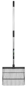 AB Tools Quality Aluminium Black ABS Bedding & Shaving Fork Equestrian Tack Room