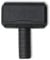 Fenrir Hammer Dog Chew Toy Strong Rubber Stuffable Enrichment Toy for Chewers (Black, Large)