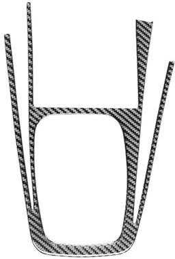 ZAPORA Innenaufkleber Carbon Faser Auto Getriebe Shift Panel Trim Abdeckung Aufkleber Rahmen Für Golf 4 Für Jetta Für Bora MK4 R32 GTI 1999-2004 (Size : Left-Hand Drive)