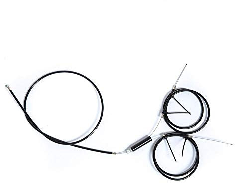 QiaoJun Fahrrad Bremse Kabel,Bremszug Fahrrad Roller Zubehör Dreirad Bremskabel Dual Bremskabel Fahrradteile Doppelbremskabel Parallelbremskabel