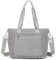 JIANLINST Damen Handtasche Frauen Schultertasche Casual Multifunktionale Umhängetaschen Hobo Taschen für Arbeit Einkaufen Reisen Grau
