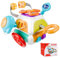 SHTALHST 10 in 1 Montessori Spielzeug ab 1 Jahr, Montessori UFO Cube, Baby Motorikspielzeug, Sensorik Spielzeug, Pädagogisches Spielzeug von 1–3, Early Development & Activity Toys