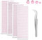 JIEYAO Self-Adhesive Rhinestone Sticker with Tweezer, 3090 Pcs Pink Face Gem Stick On, Acrylic Round Gemstones Stickers Crystal Embellishment Stickers Sticky Bling Clear Gem for Crafts Body Nails