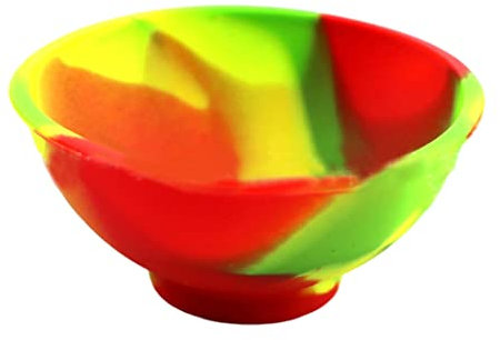 Wedhapy Bols à Pincer en Silicone Mini Bol Multicolore modèle gâteau Condiments collations Plateaux 50 ML Bols à Pincer en Silicone colorés Mini Bols en Silicone modèle gâteau Bol