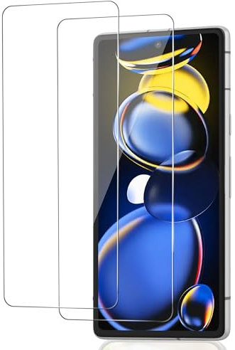 ICESPRING Protector de pantalla para Google Pixel 7a, 2 unidades con ID de huella dactilar para Google 7a, dureza 9H, cristal protector de pantalla para Pixel 7a