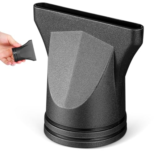 Universal Hair Dryer Nozzle Attachment, Professional Blow Dryer Concentrator Replacement for Salon Styling, Narrow Flat Hairdryer Nozzle Accessory