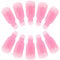 G2PLUS Gel Nail Remover Clips - 10 PCS Nail Polish Remover Finger Clips - Plastic Nail Soak Off Clips - for Removing Gel Nail Polish