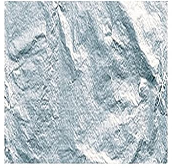 Echte anhaftende Blattsilber, 95mm x 95mm, 25 Stück