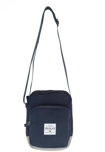 Soul Cal Unisex Mini Gadget Bag Navy/Grey One Size