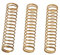 Healifty Gitarrenzubehör Trompete Kolbenventil Feder Messing Feder Trompete Blasblasinstrumente Teile 3pcs (Golden) Lautsprecher
