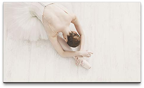 Sinus Art Bilder XXL Ballerina 120x70cm Wandbild auf Leinwand