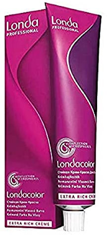 Permanente Cremehaarfarbe 7/16 Mittelblond Asch-Violett 60 ml