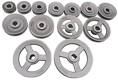 ckpsms Marke - 1 Stück 15 mm Innenloch Kupplungsmotor Riemenscheibe #KP-19155 kompatibel mit/Ersatz für industrielle Nähmaschinen (95 mm)