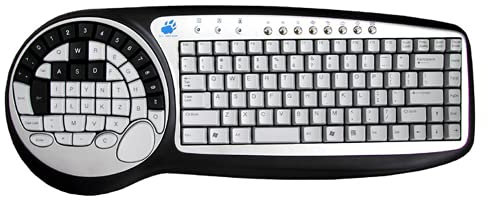 Clavier de jeu Wolfclaw avec ports USB pour CS Go, World of Warcraft, Games FPS
