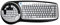 Clavier de jeu Wolfclaw avec ports USB pour CS Go, World of Warcraft, Games FPS
