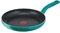 Tefal G80406 Chefclub Bratpfanne 28 cm | Titanium Antihaftversiegelung | Thermo-Signal Temperaturanzeiger | unbedenkliches Kochgeschirr | einfache Reinigung | induktionsgeeignet | grün