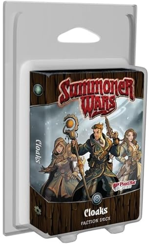 Plaid Hat Games | Summoner Wars 2nd Edition Cloaks Faction Deck | Card Game | Expansion | Ages 9 Years | 2 Players | English