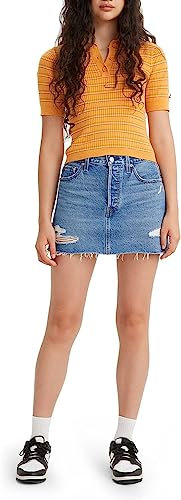 Levi's Damen Icon ICON SKIRT Skirt, Iconically Yours, 26