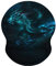 AOKSUNOVA Tapis de Souris Ergonomique avec Coussin en Gel Motif Dragon Bleu